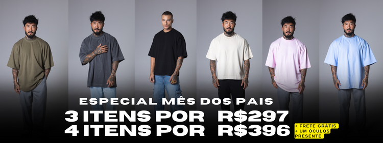 CAMISETA OVERSIZED EXCLUSIVA