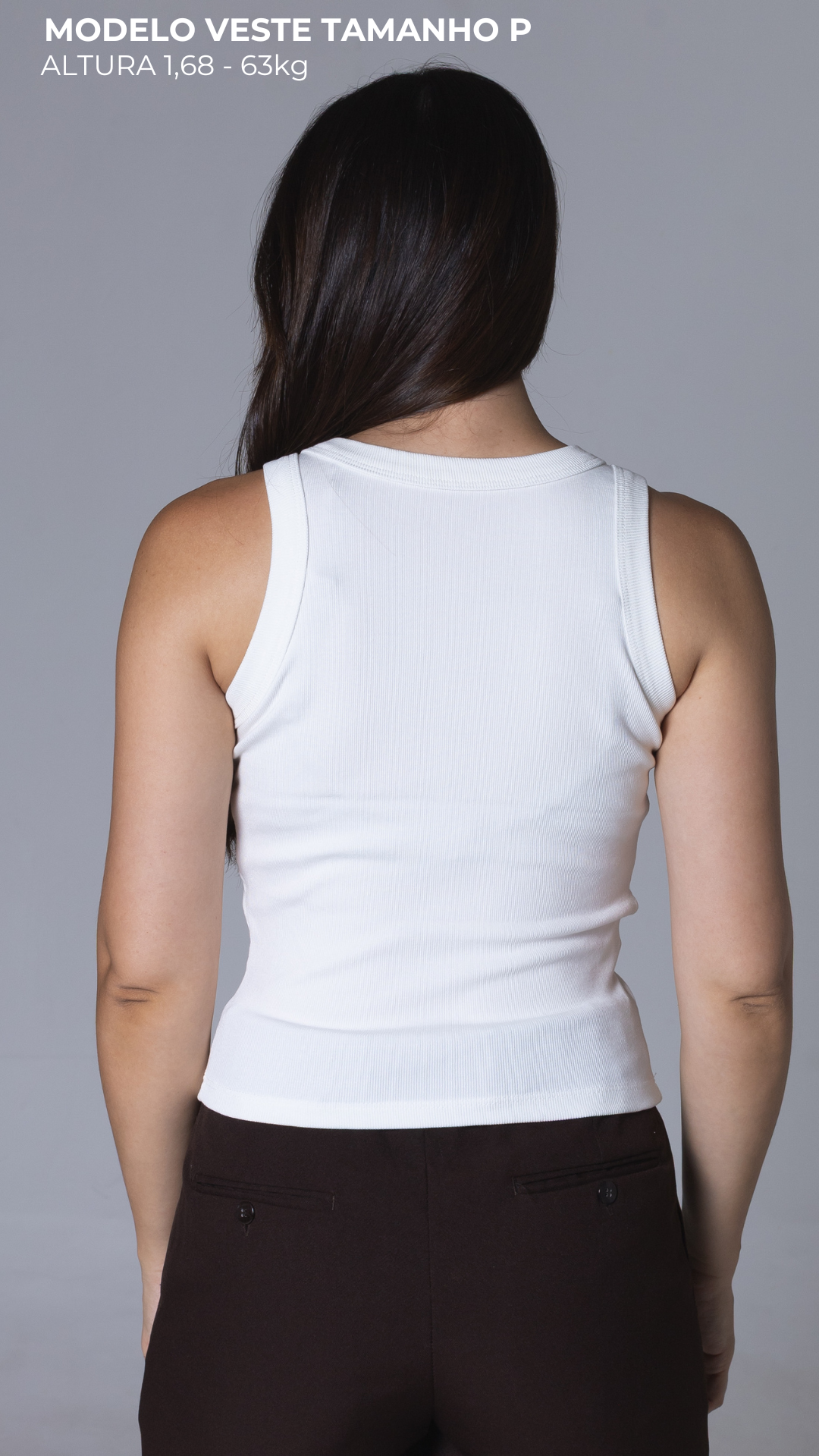 REGATA FEMININA CANELADA VISCOSE CASUAL OFF WHITE
