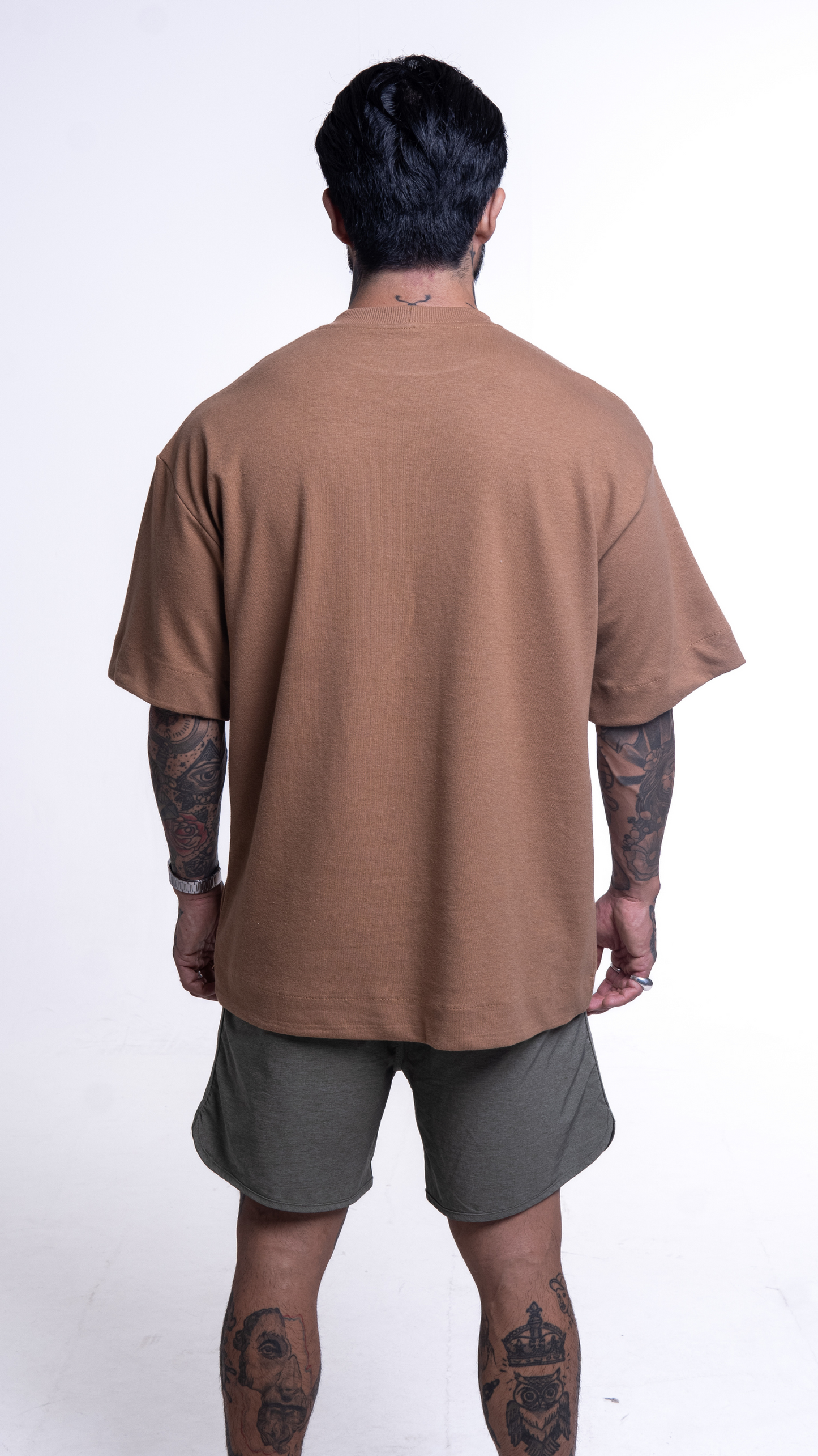CAMISETA OVERSIZED CARAMEL