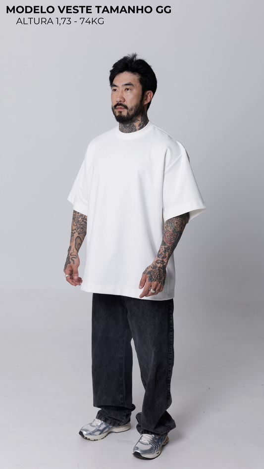 CAMISETA OVERSIZED OFF WHITE