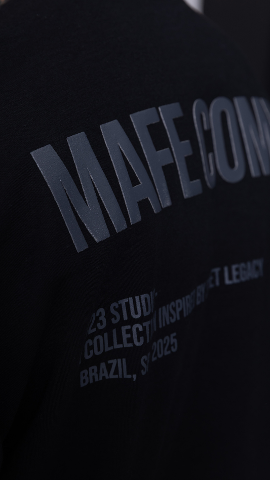 CAMISETA OVERSIZED MOLETOM PRETA STREET LEGACY