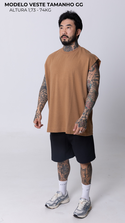 REGATA MACHÃO CARAMEL