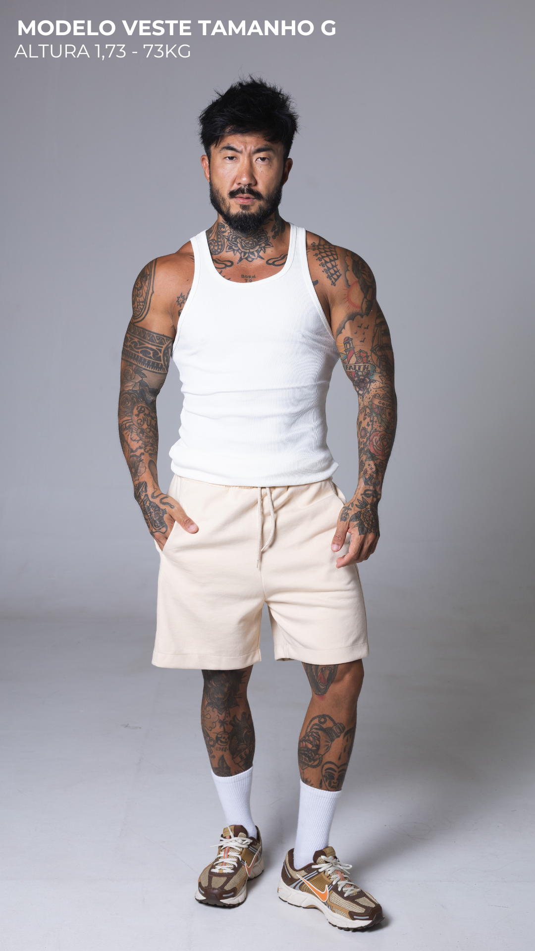 REGATA CANELADA SLIM OFF WHITE