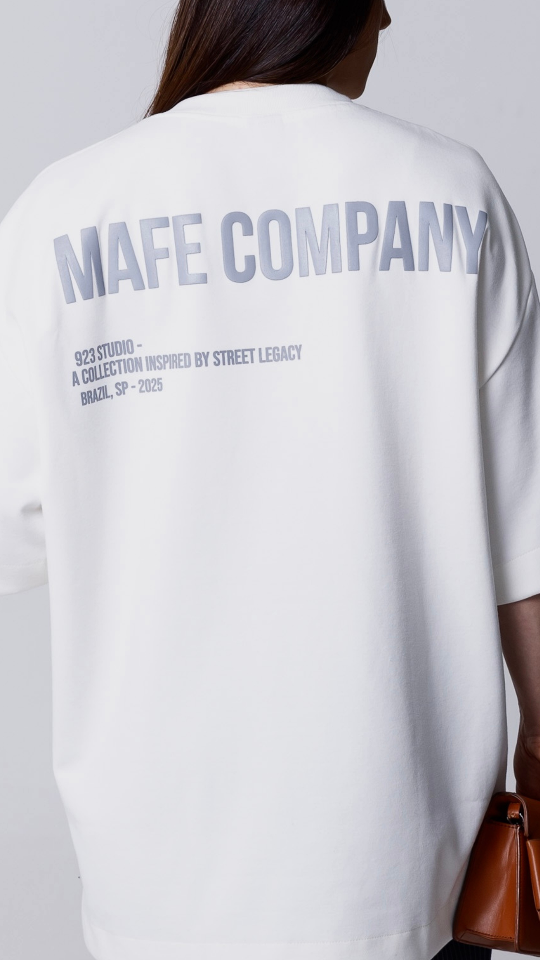 CAMISETA OVERSIZED OFF WHITE STREET LEGACY
