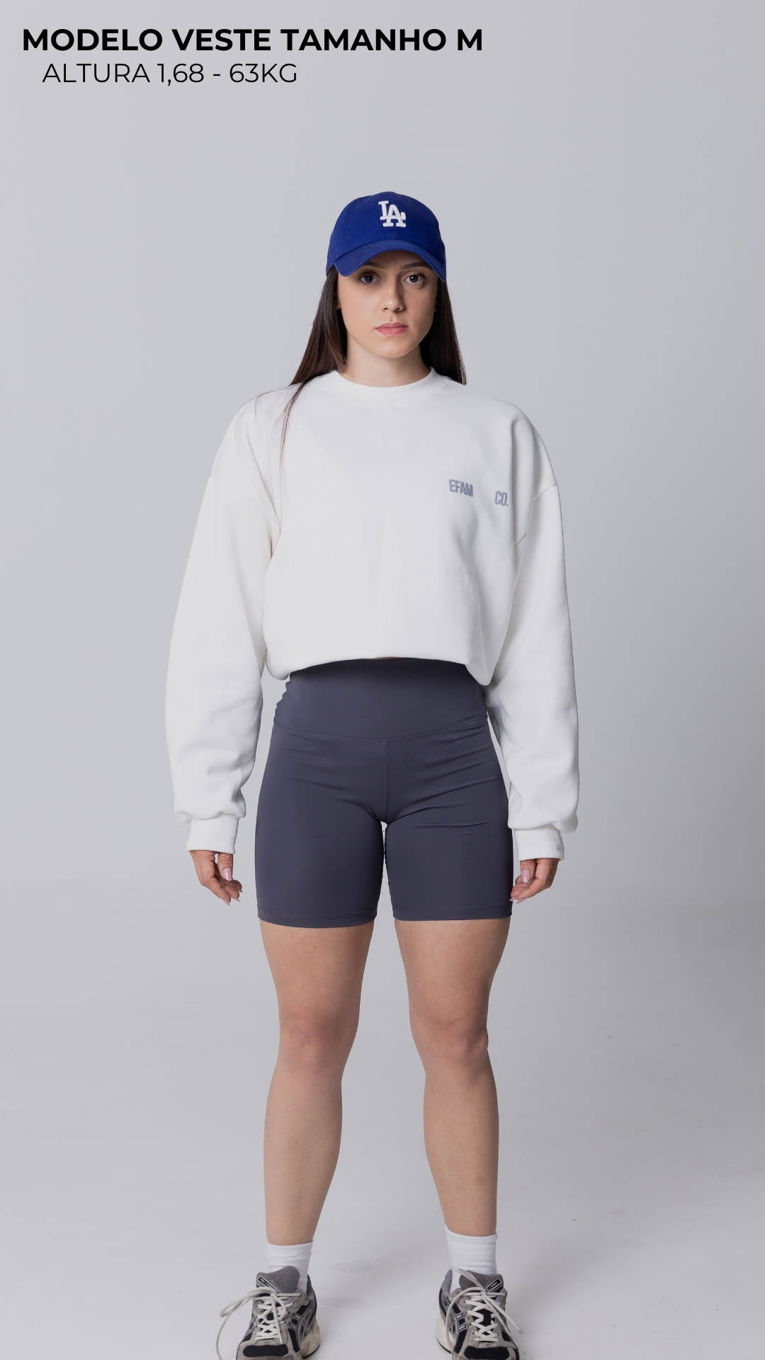 BLUSA DE MOLETOM OFF WHITE STREET LEGACY