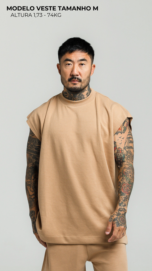 CONJUNTO REGATA MACHÃO MOCHA