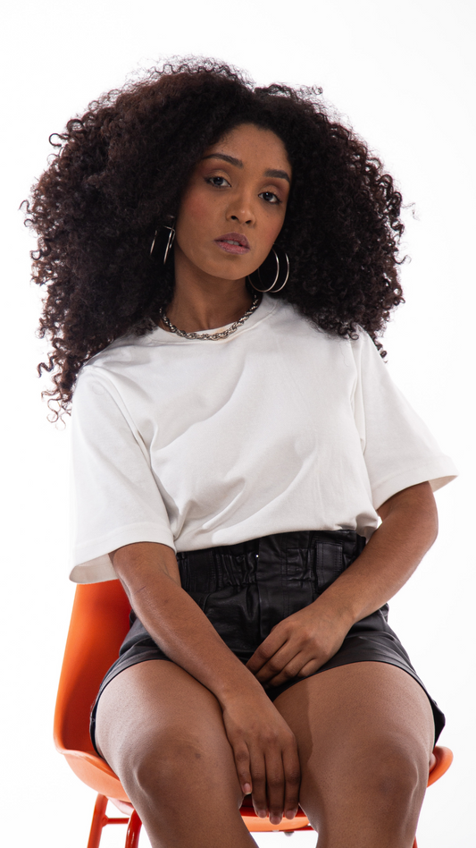 CAMISETA FEMININA SLIM OFF WHITE