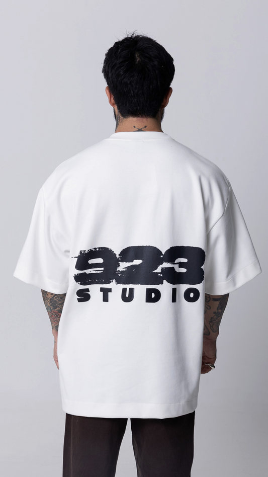 CAMISETA OVERSIZED HEAVY EDITION — OFF WHITE 923