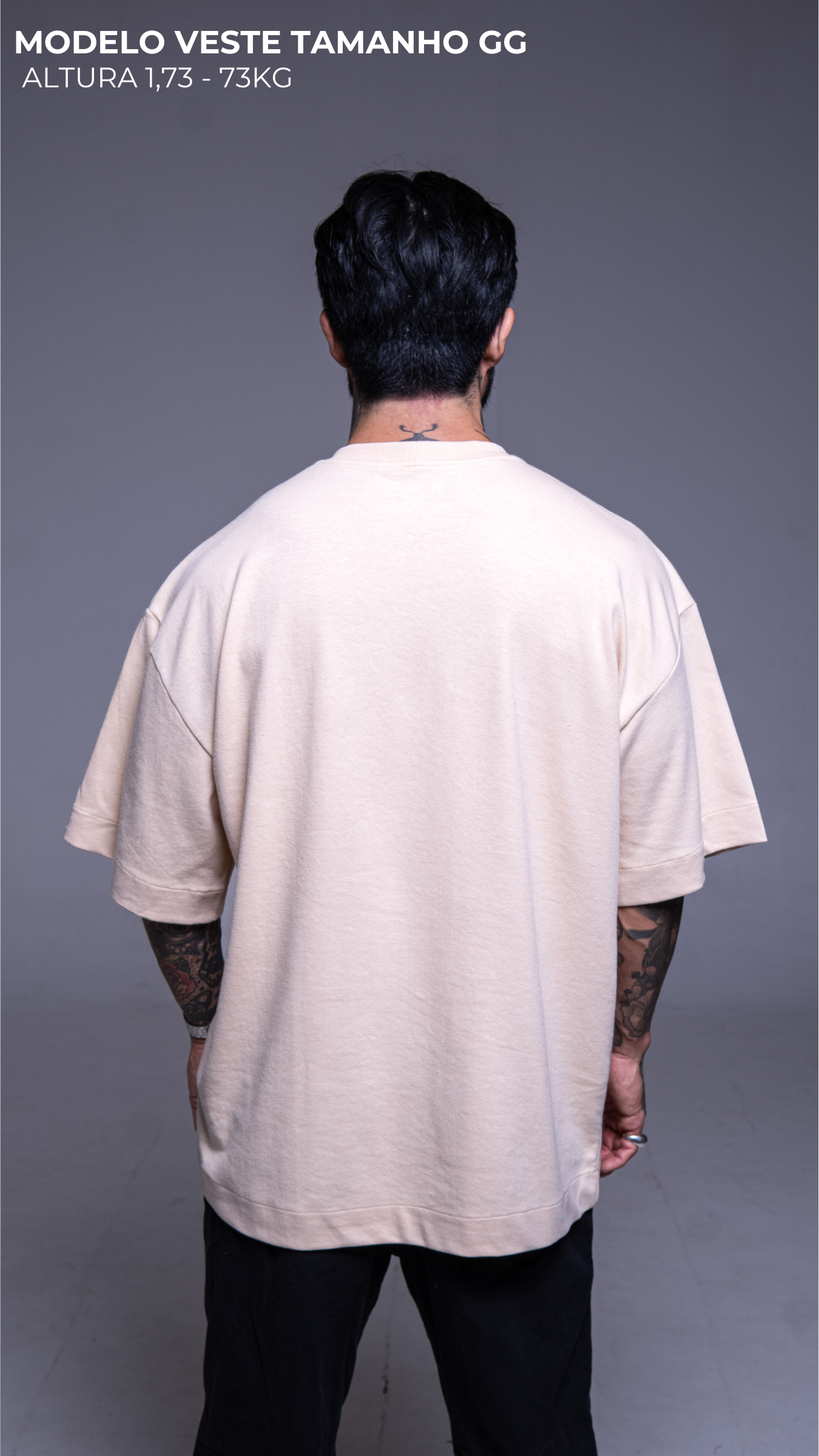 CAMISETA OVERSIZED VANILLA