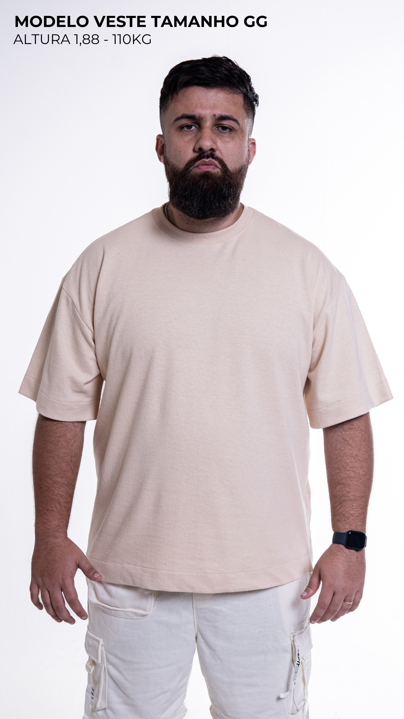 CAMISETA OVERSIZED VANILLA