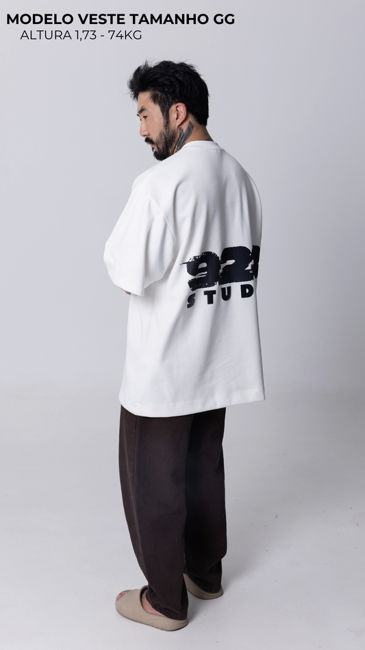 CAMISETA OVERSIZED OFF WHITE 923 STUDIO