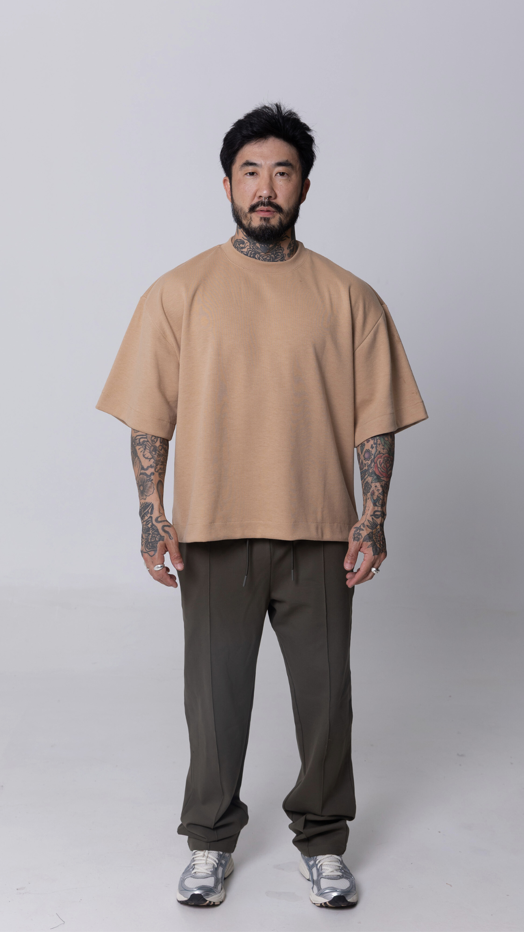 CAMISETA BOXY OVERSIZED MOCHA