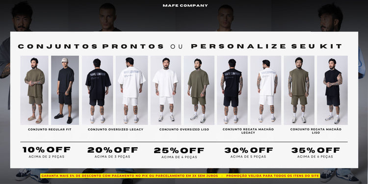 Conjuntos pensados nos detalhes