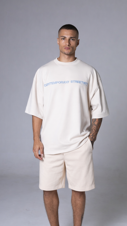 CONJUNTO OVERSIZED BEGE COMTEMPORARY