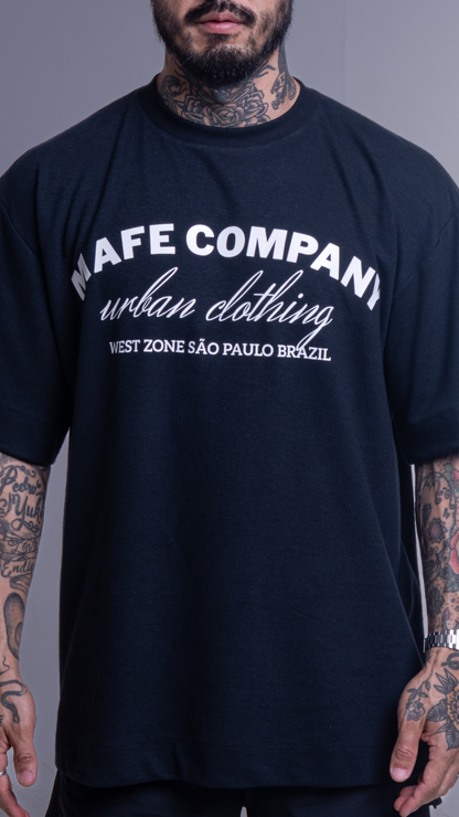 CAMISETA OVERSIZED PRETA URBAN CLOTHING
