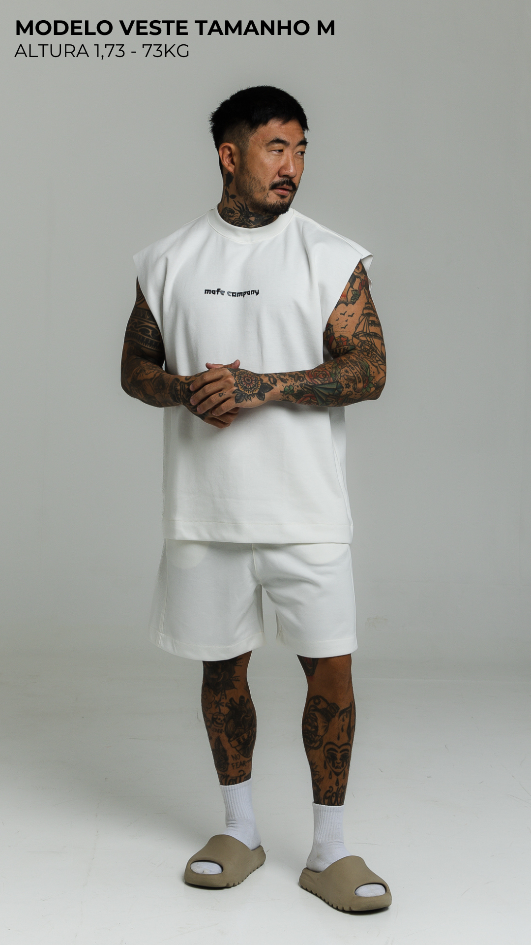 REGATA MACHÃO OFF WHITE 923