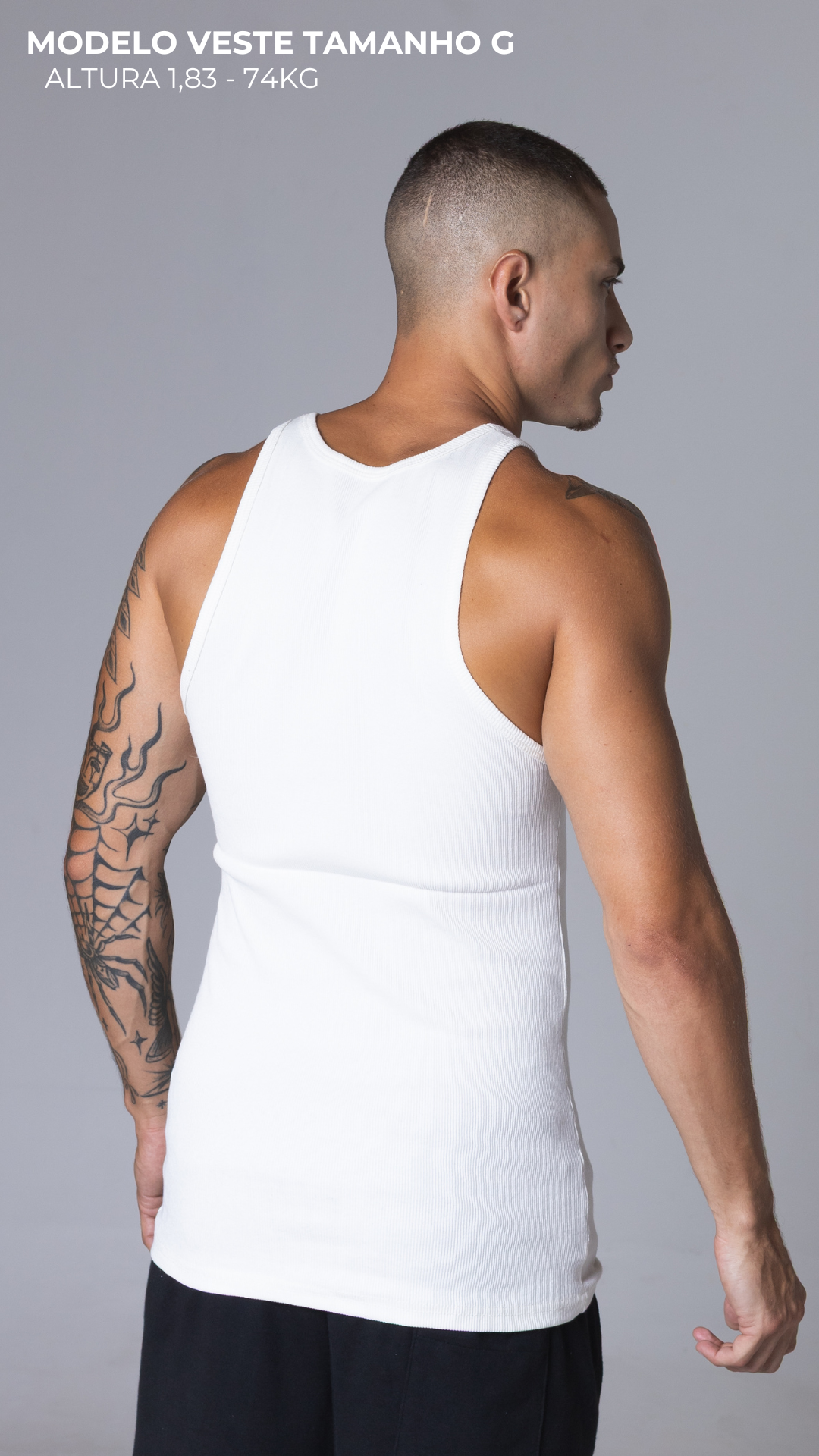 REGATA CANELADA SLIM OFF WHITE