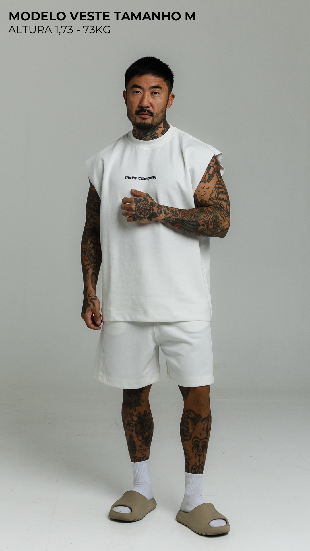REGATA MACHÃO OFF WHITE 923