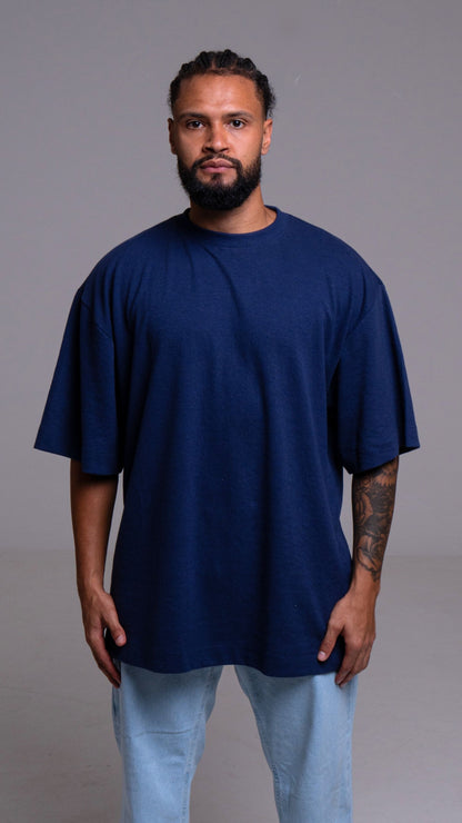CAMISETA OVERSIZED AZUL MARINHO