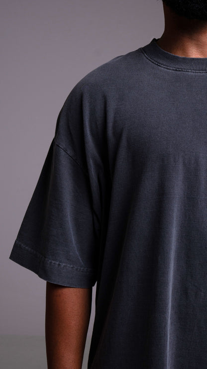 CAMISETA OVERSIZED CINZA CHUMBO