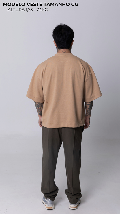 CAMISETA BOXY OVERSIZED MOCHA