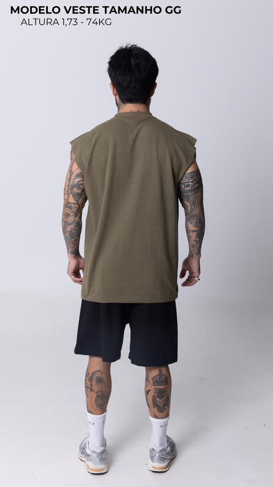 REGATA MACHÃO VERDE AZEITONA