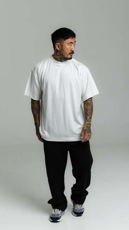 CONJUNTO CALÇA PRETA E CAMISETA OVERSIZED OFF WHITE