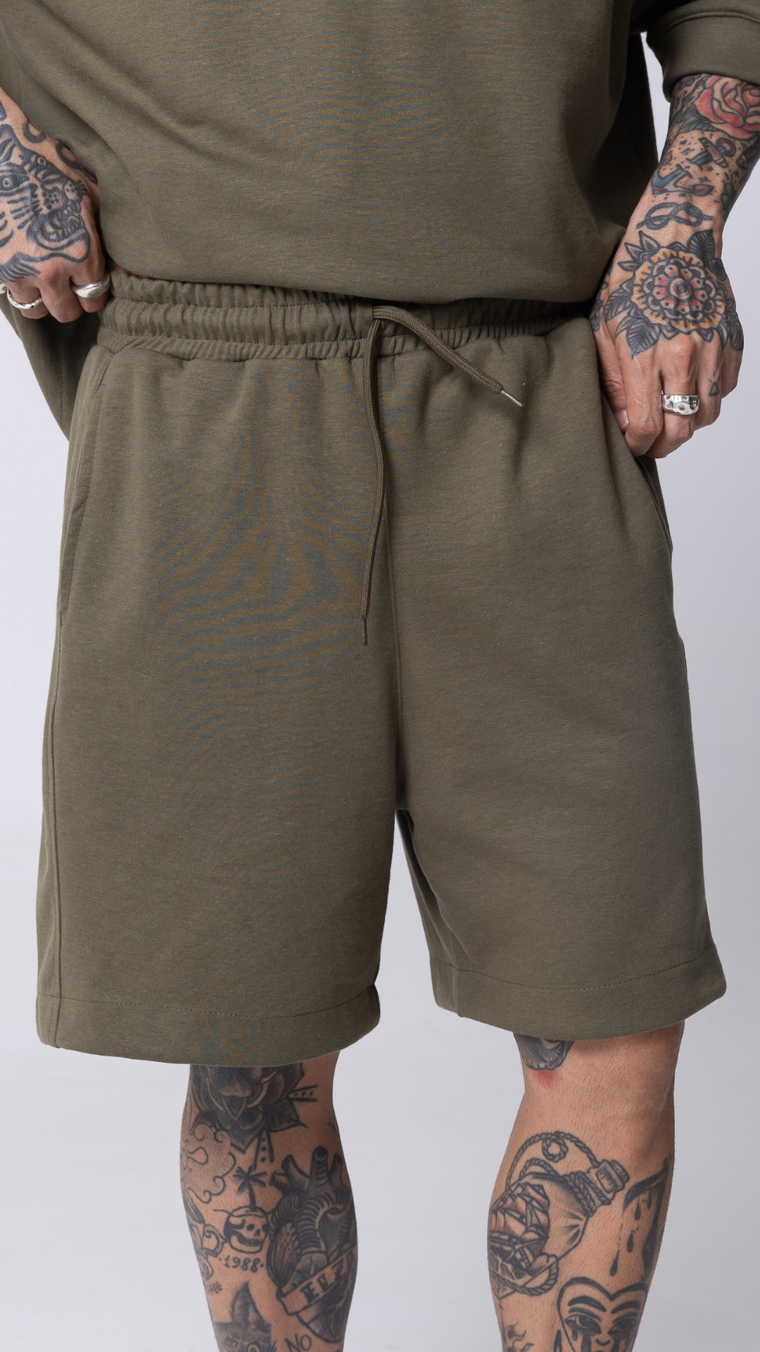 CONJUNTO MOLETOM REGULAR FIT VERDE
