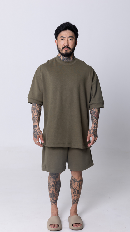 CONJUNTO MOLETOM REGULAR FIT VERDE