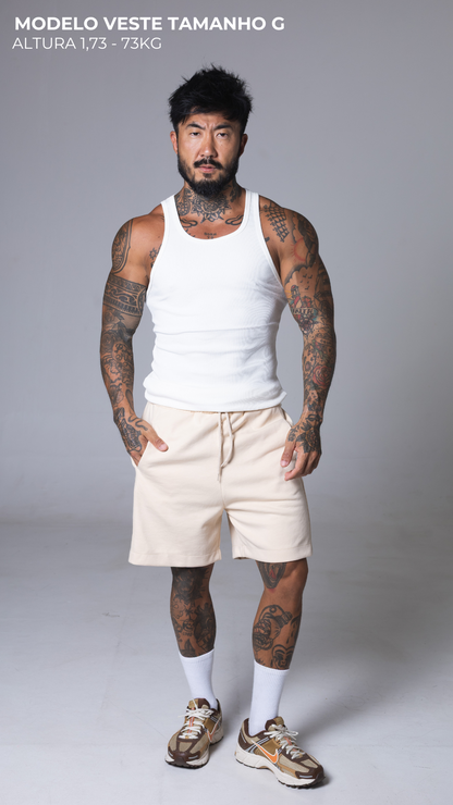 REGATA CANELADA SLIM OFF WHITE