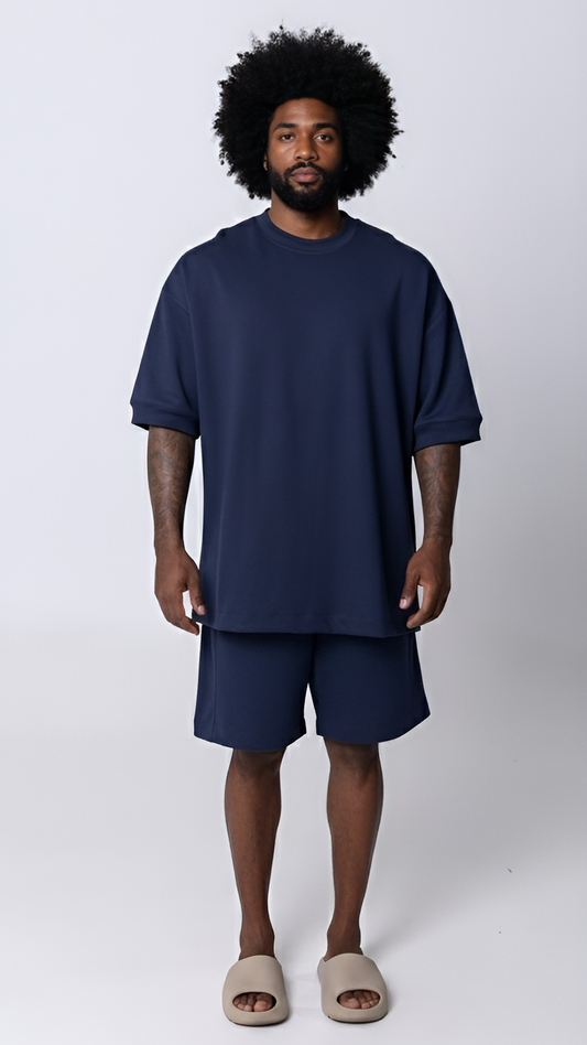 CONJUNTO REGULAR FIT AZUL NAVAL