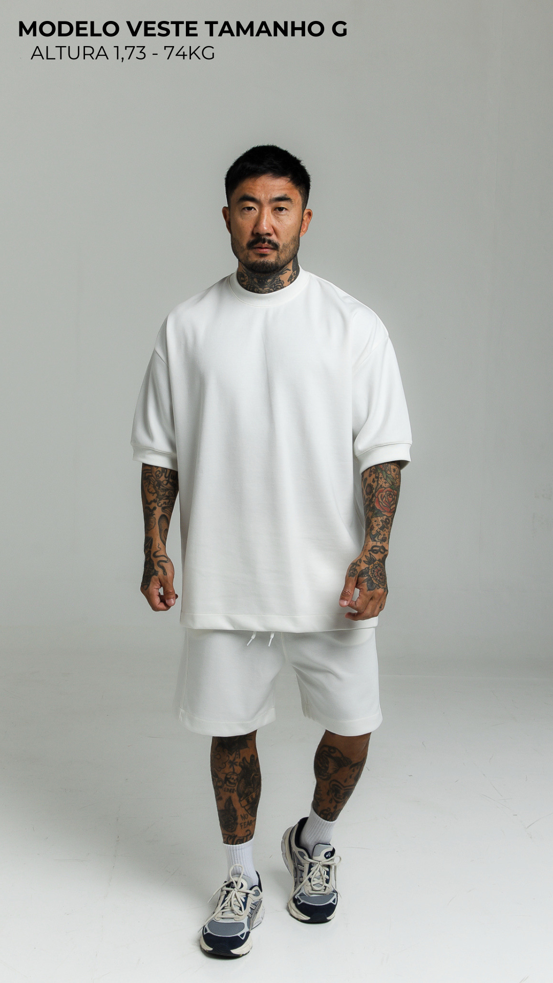 CONJUNTO REGULAR FIT OFF WHITE