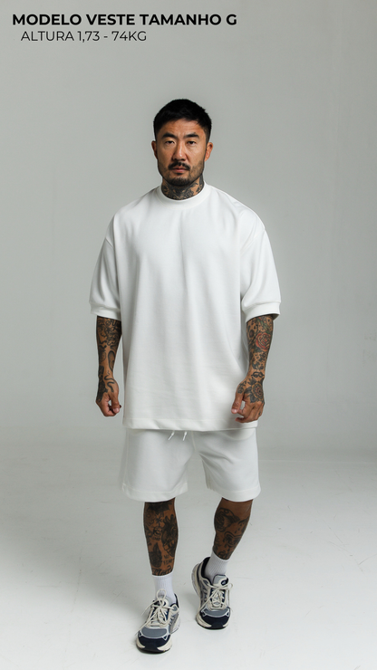 CONJUNTO REGULAR FIT OFF WHITE