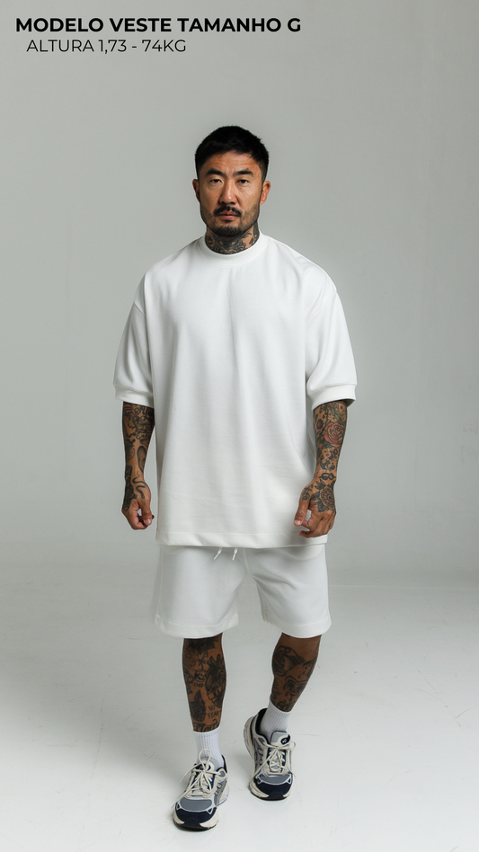 CONJUNTO REGULAR FIT OFF WHITE