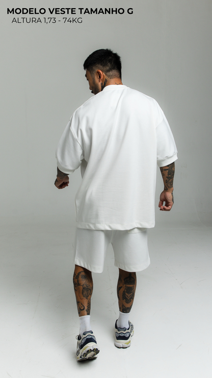 CONJUNTO REGULAR FIT OFF WHITE