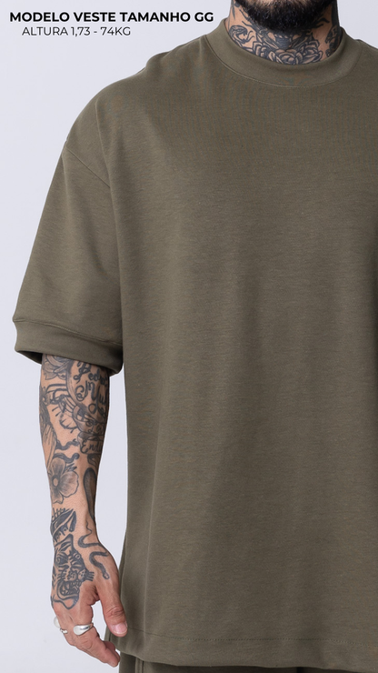 CAMISETA REGULAR FIT VERDE