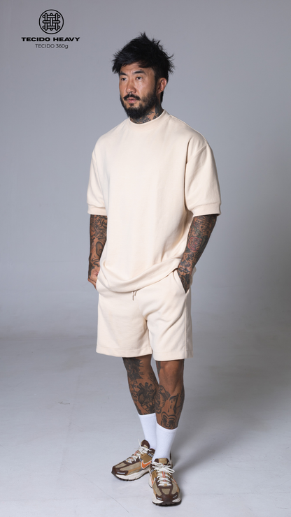 CONJUNTO REGULAR FIT CREAM