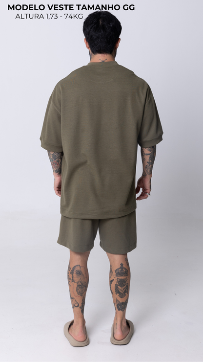 CAMISETA REGULAR FIT VERDE