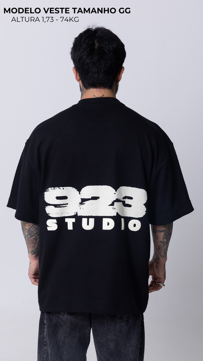 CONJUNTO OVERSIZED HEAVY EDITION — PRETO 923