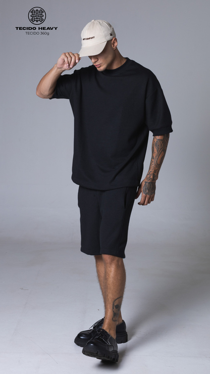 CONJUNTO REGULAR FIT PRETO