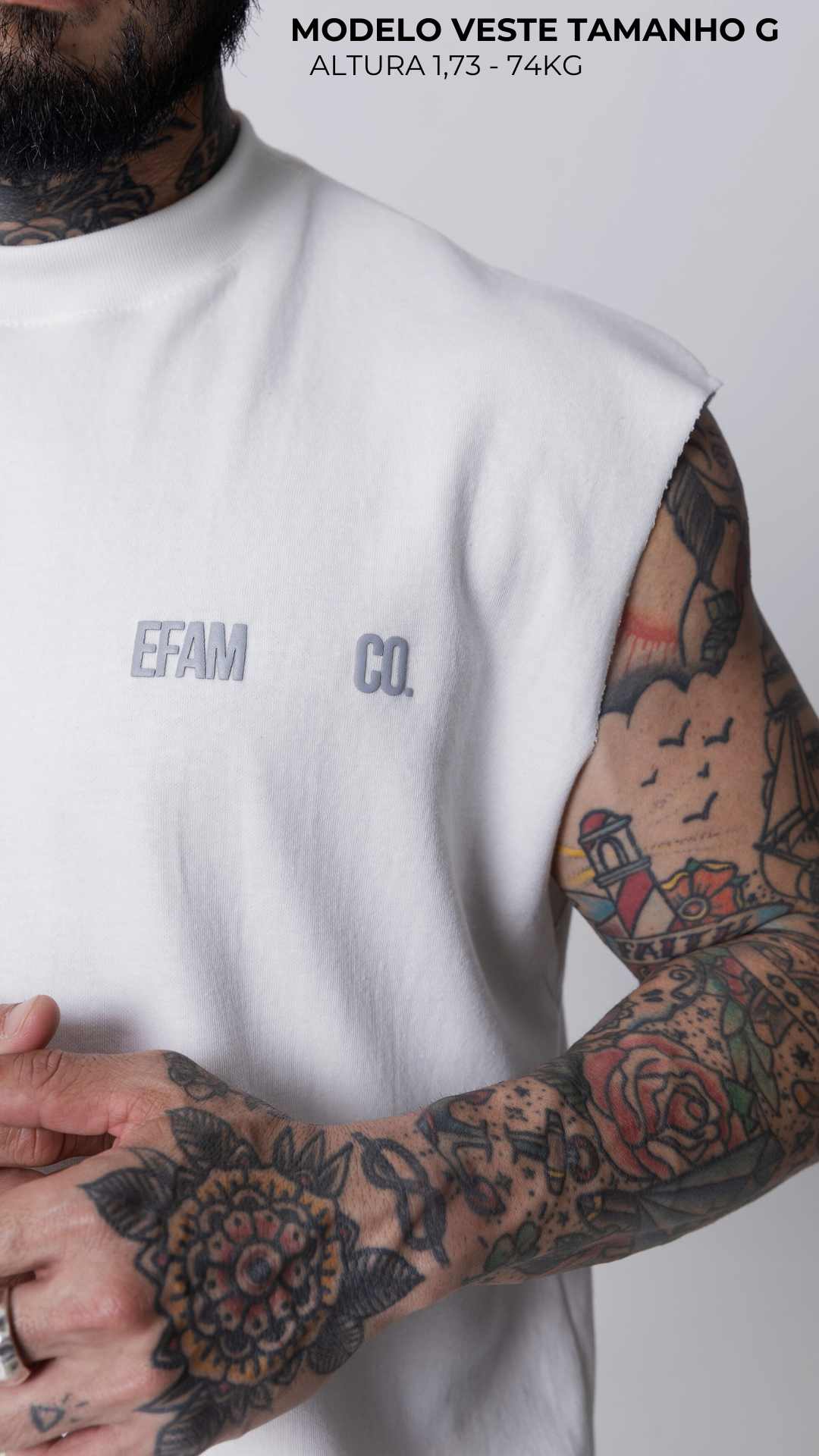 REGATA MACHÃO OFF WHITE STREET LEGACY