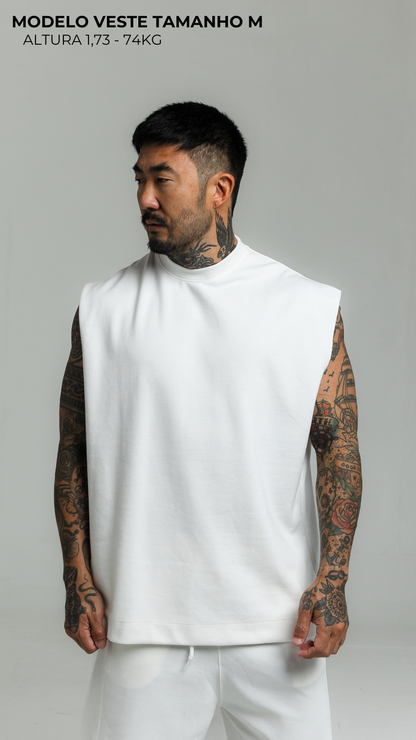 CONJUNTO REGATA MACHÃO OFF WHITE LISO