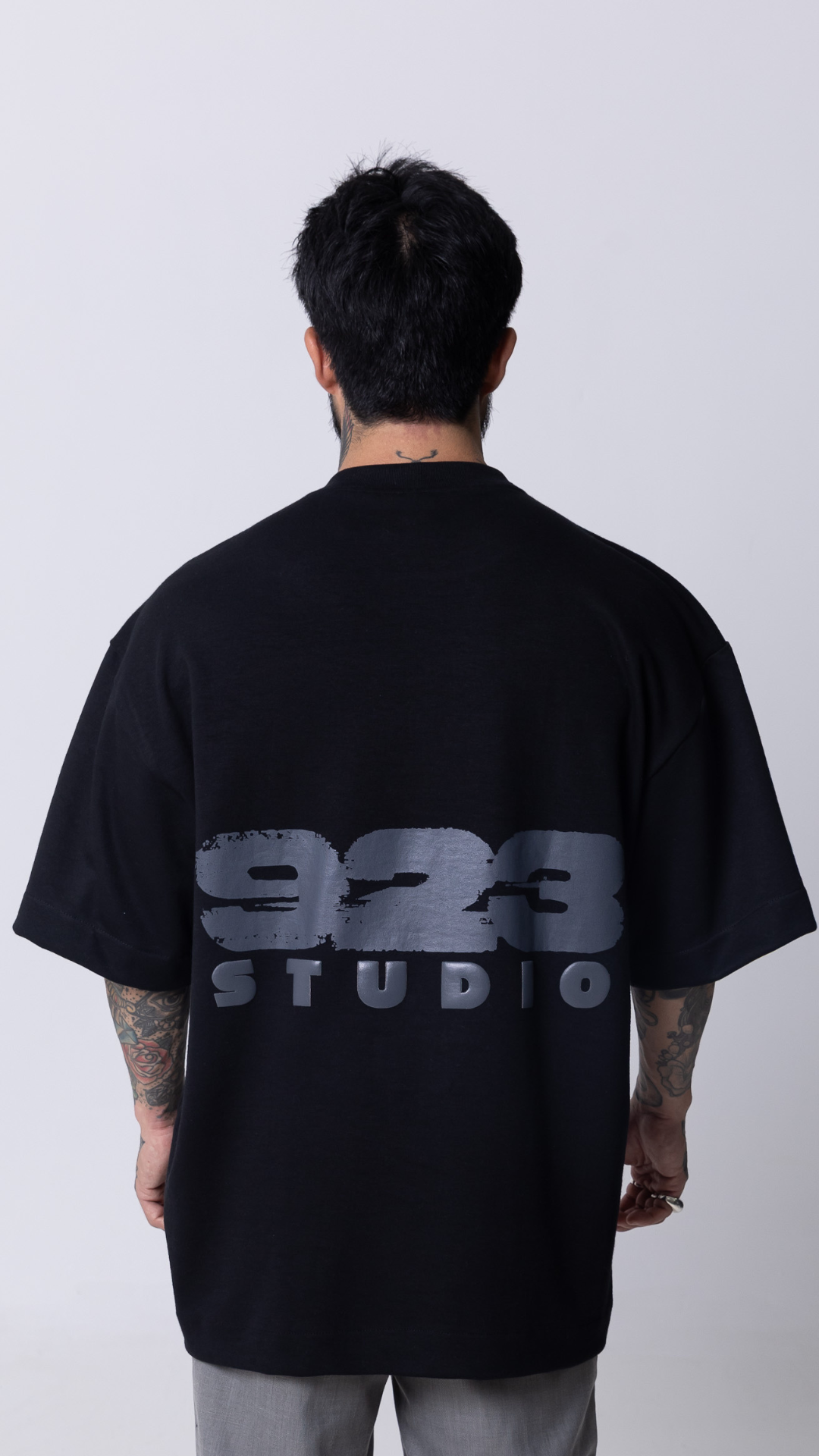 CONJUNTO OVERSIZED HEAVY EDITION — PRETO 923