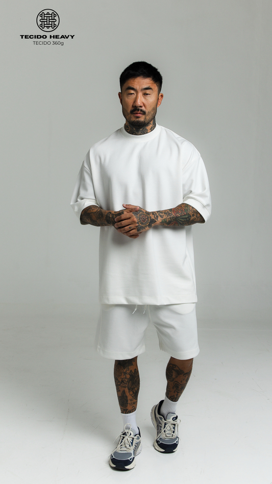 CONJUNTO REGULAR FIT OFF WHITE
