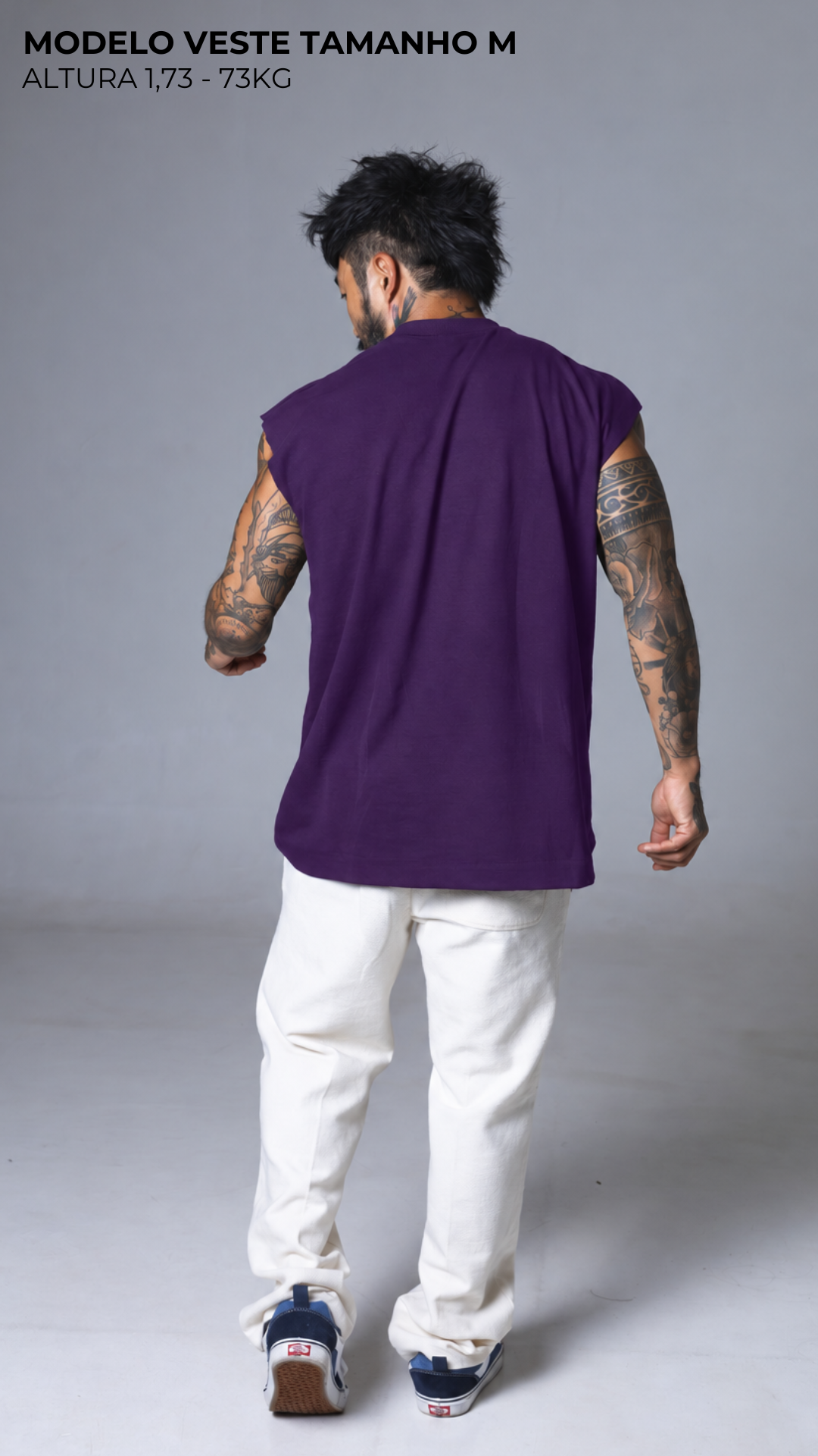REGATA MACHÃO VIOLETA