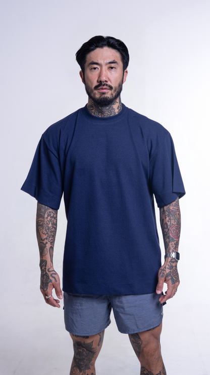 CAMISETA OVERSIZED AZUL MARINHO