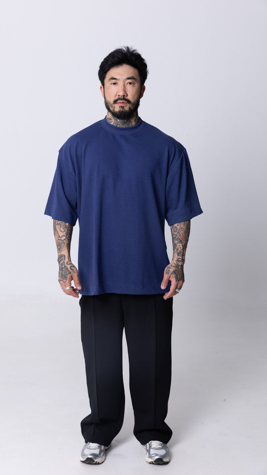 CAMISETA OVERSIZED AZUL MARINHO