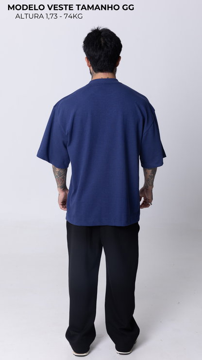 CAMISETA OVERSIZED AZUL MARINHO