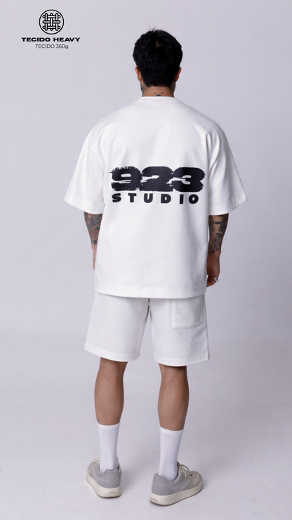 CONJUNTO OVERSIZED HEAVY EDITION — OFF WHITE | 923