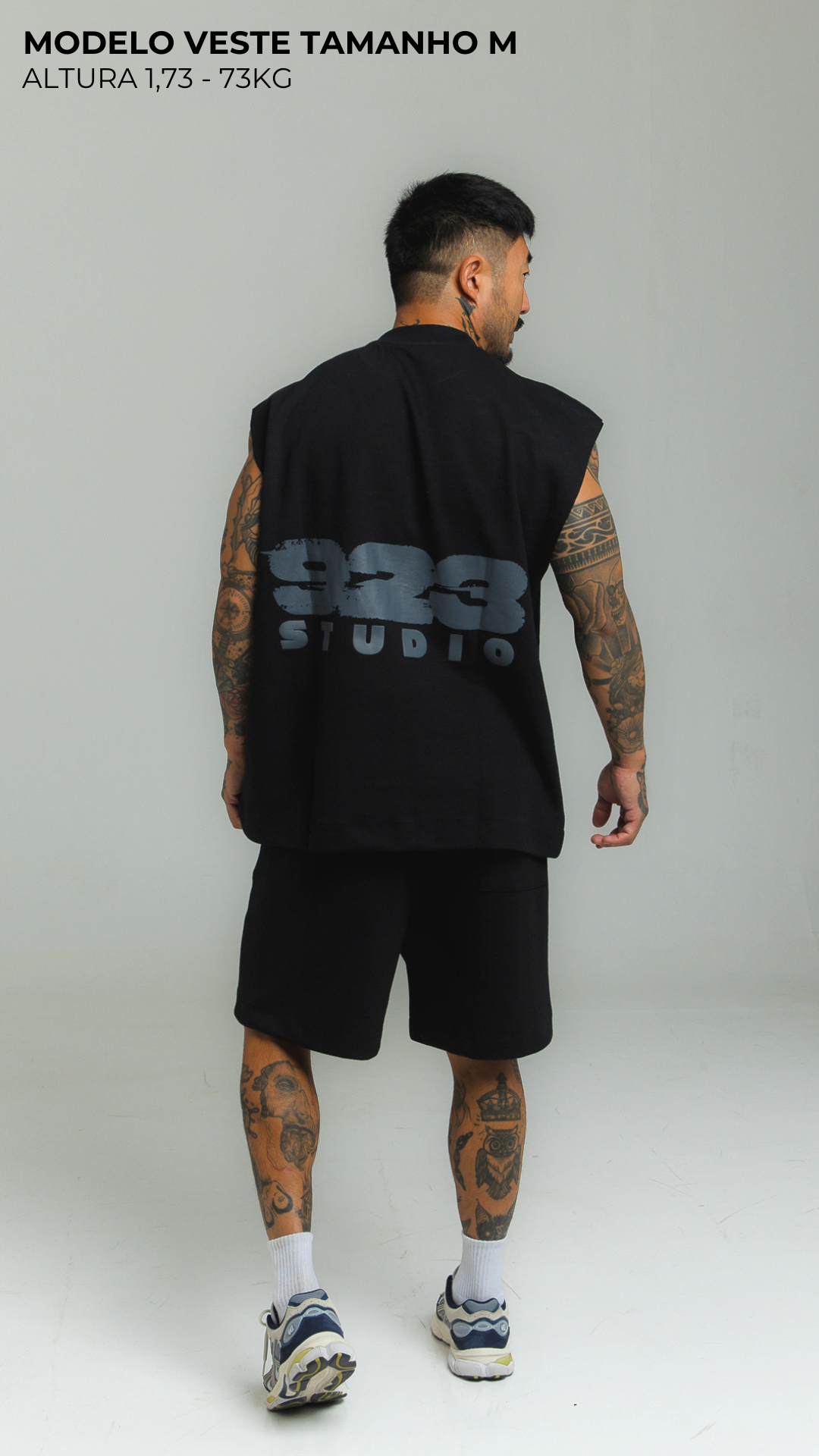CONJUNTO REGATA MACHÃO PRETO 923